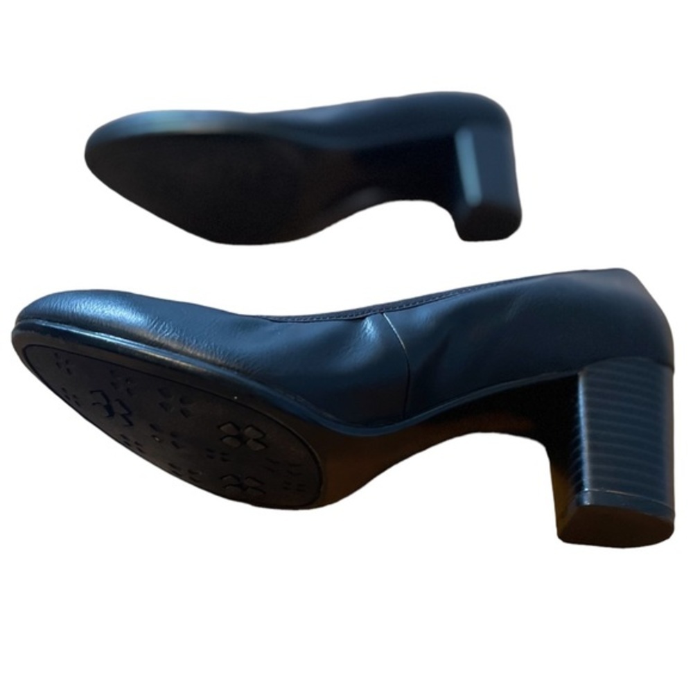 Naturalizer Vegan Leather Naomi Ballet Block Heels, Sold out on QVC,  Size 7.5 - Picture 7 of 10